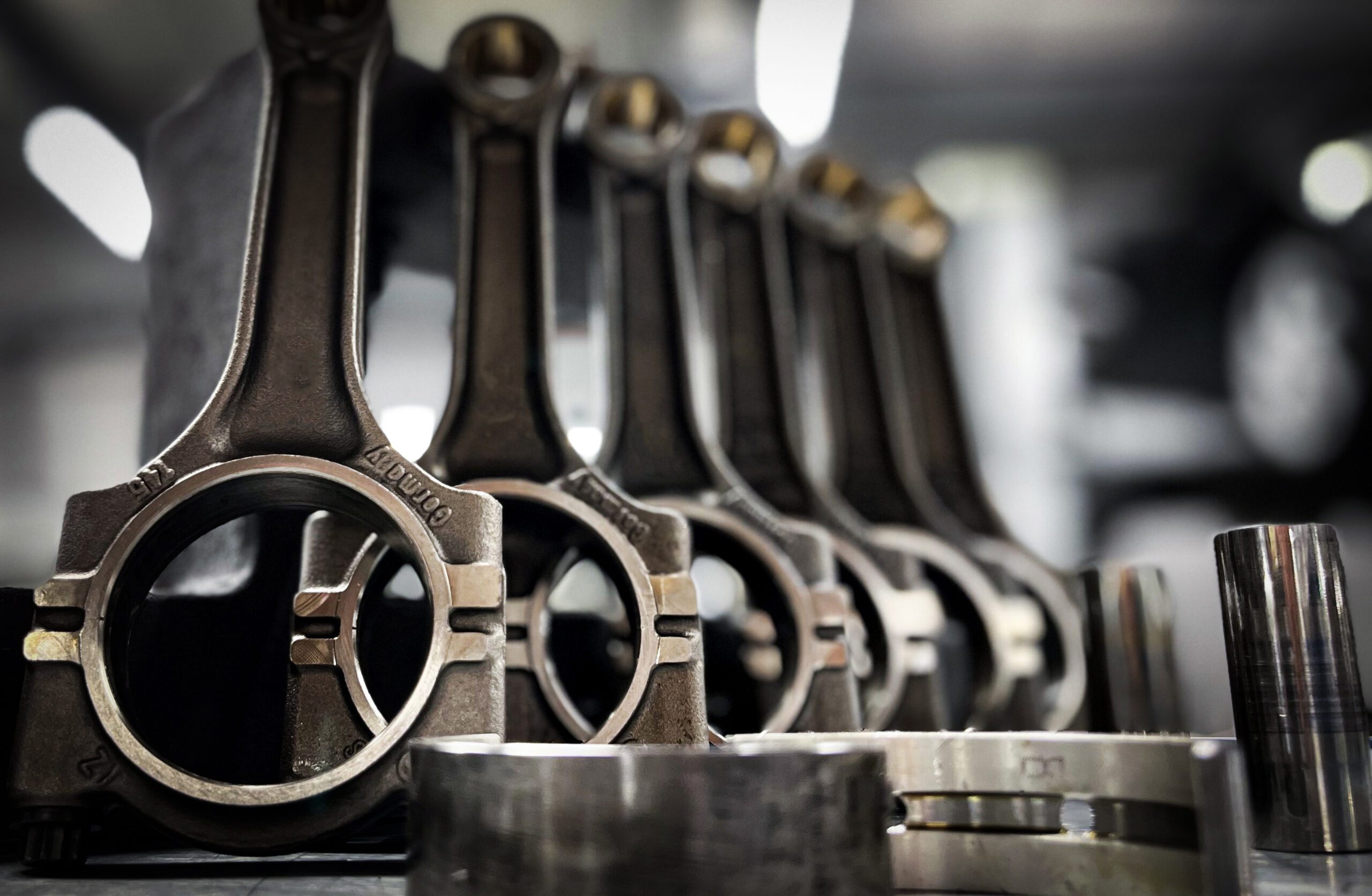 Matching Number Grinding of connecting rods Check Engine